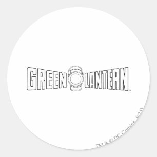 Green Lantern Logo 6 Ronde Sticker