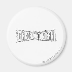 Green Lantern Logo 7 Magneet