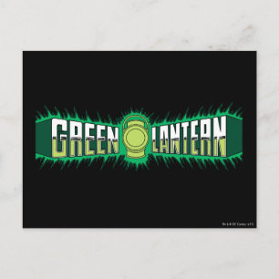 Green Lantern Logo - Groene lammeren Briefkaart