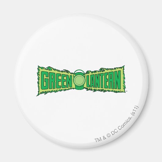 Green Lantern-Logo met Lantern Magneet (Voorkant)