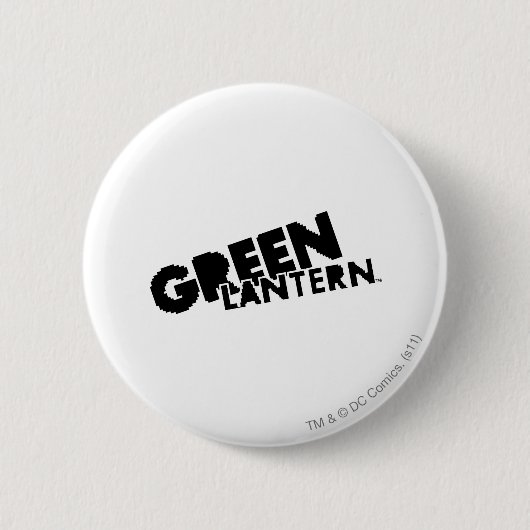 Green Lantern-Logo - Pixels Ronde Button 5,7 Cm (Voorkant)