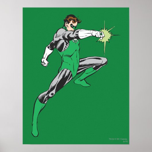 Green Lantern Pointing Ring Poster (Voorkant)