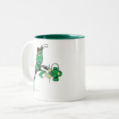 Green Lantern Power Tweekleurige Koffiemok (Voorkant links)