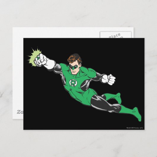 Green Lantern Punks Briefkaart (Voorkant / Achterkant)