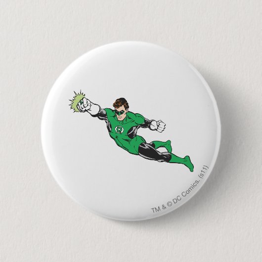 Green Lantern Punks Ronde Button 5,7 Cm (Voorkant)
