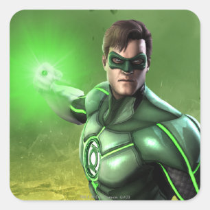 Green Lantern Vierkante Sticker