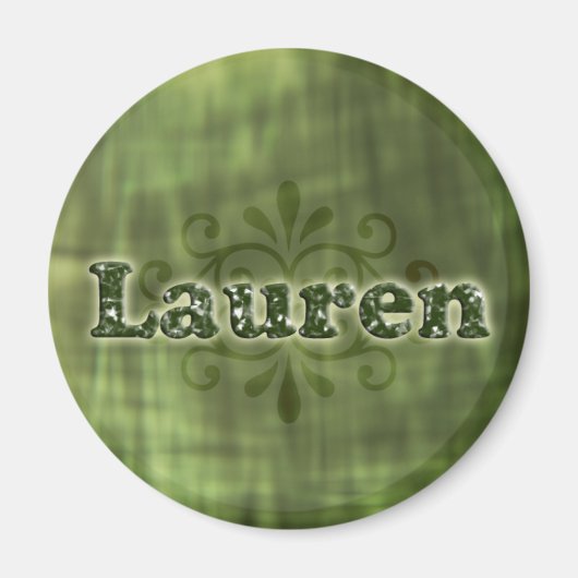 Green Lauren Magneet (Voorkant)