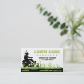 *~* Green Lawn Care Landscaping Grass Modern Visitekaartje (Staand voorkant)