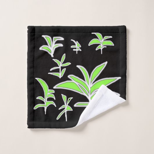 Green leaf (Gant de toilette)