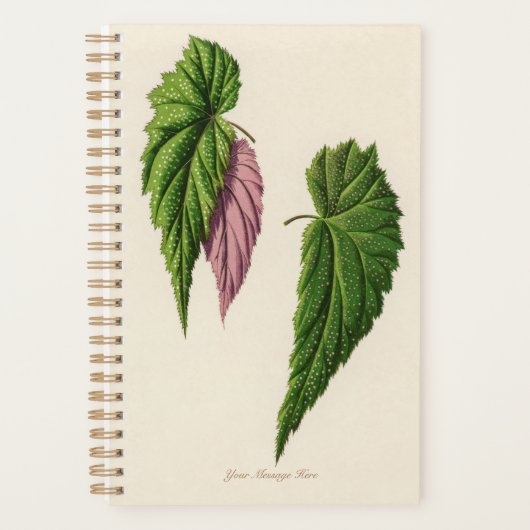 Green Leaf Botanic Gardener Gift Planner (Voorkant)