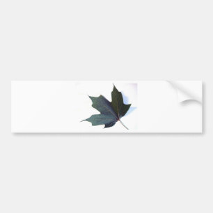 Green Leaf Bumpersticker