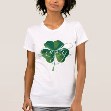 Green Leaf Clover Lucky St. Patrick's Day