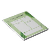 Green Leaf Daily Planner Notitieblok (Schuin)