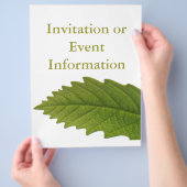 Green Leaf Flyer (Hand)