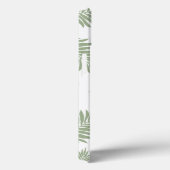 Green Leaf iPhone Case – Fris, natuurlijk, stijlvo (Achterkant / Rechts)