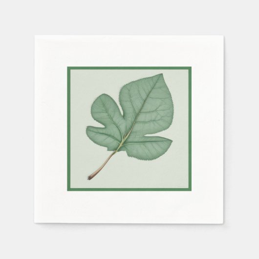 Green Leaf Servet (Voorkant)