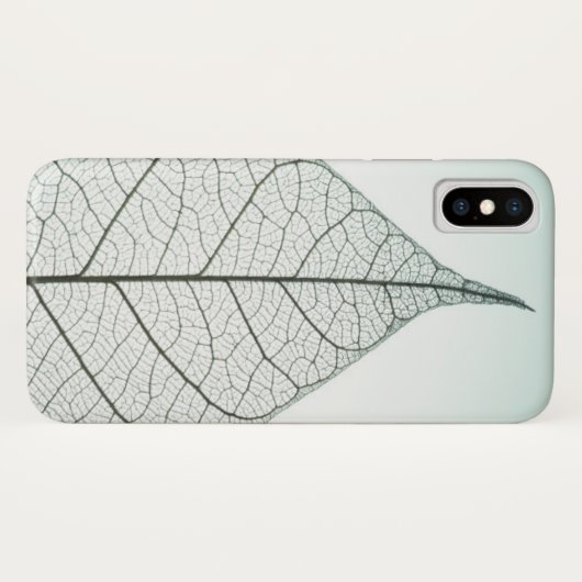 Green Leaf Skeleton Case-Mate iPhone Case (Achterkant (horizontaal))