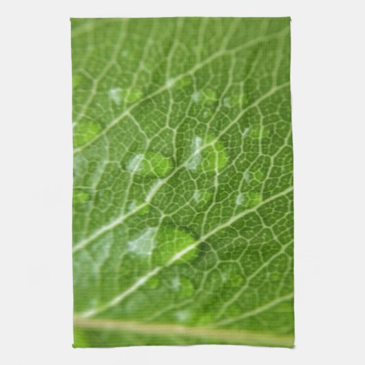 Green Leaf Theedoek (Verticaal)