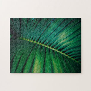 Green Leaf Tropical Forest Natuur Foto Legpuzzel