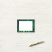 Green Leaf Tropical Forest Natuur Foto Post-it® Notes (Op bureau)