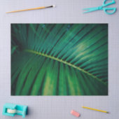 Green Leaf Tropical Forest Natuur Foto Tissuepapier (Craft)