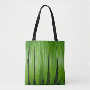 Green Leafs Canvas tas