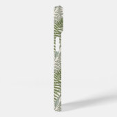 Green Leafy Garden Floral Pattern Case-Mate iPhone Case (Achterkant / Rechts)