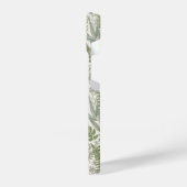 Green Leafy Garden Floral Pattern iPhone Hoesje (Linkerkant)