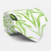 Green Leaves Autumn Weddings Stropdas (Opgerold)