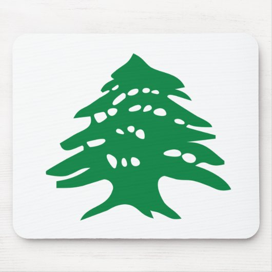Green Libanon Cedar Muismat (Voorkant)