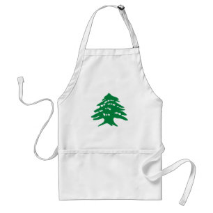 Green Libanon Cedar Standaard Schort