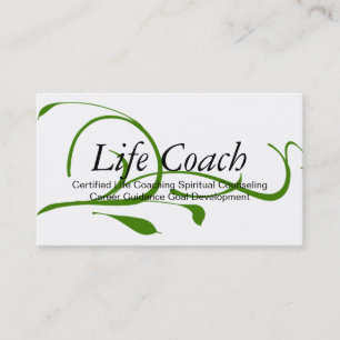 Green Life Coach Spiritueel counseling Guidance Visitekaartje
