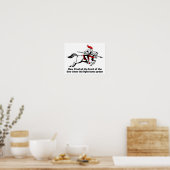 Green Light Knight Funny Poster (Cuisine)