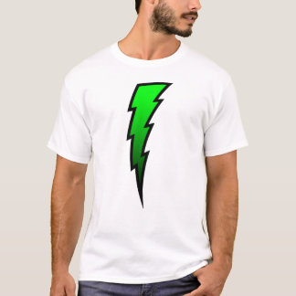 Green Lightning Bolt T-shirt