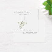 Green Line Art Festive Holly Branch Hairclip (Bureau)