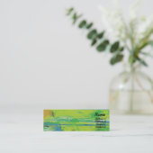 Green Lips - Skinny Mini Visitekaartje (Staand voorkant)