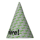 Green Lizard Feesthoedjes (Rechts)