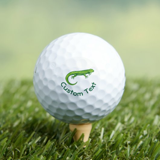 Green Lizard Golf Balls Golfballen (Insitu Shirt)