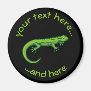 Green Lizard Magneet
