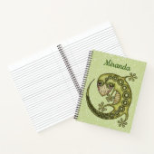 Green Lizard Notitieboek (Binnen)