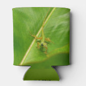 Green Lizard op Green Leaf Blikjeskoeler (Achterkant)