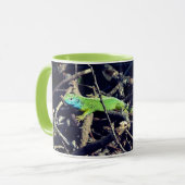 Green Lizard photo Mug (Devant gauche)