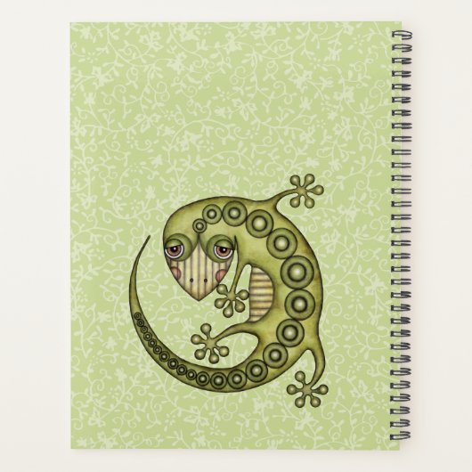 Green Lizard Planner (Achterkant)