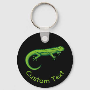 Green Lizard Sleutelhanger