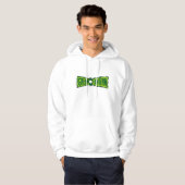 Green Logo Flames Hoodie (Voorkant volledig)