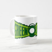 Green Logo Flames Koffiemok (Voorkant links)