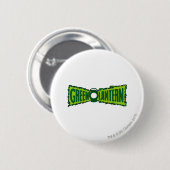 Green Logo Flames Ronde Button 5,7 Cm (Voorkant /achterkant)