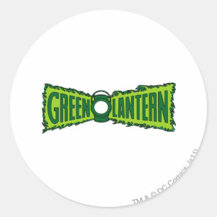 Green Logo Flames Ronde Sticker