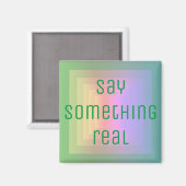 Green Magnet Magneet (Voorkant / Achterkant)