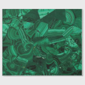 Green Malachite Cadeaupapier (Vlak)
